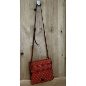 Dooney & Bourke Penrose Triple Zip Crossbody EUC